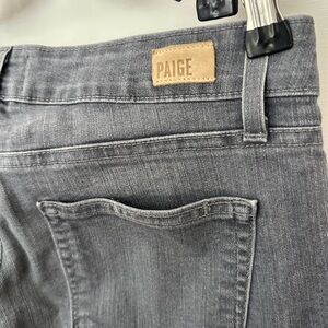 PAIGE Women's Charcoal Jeans